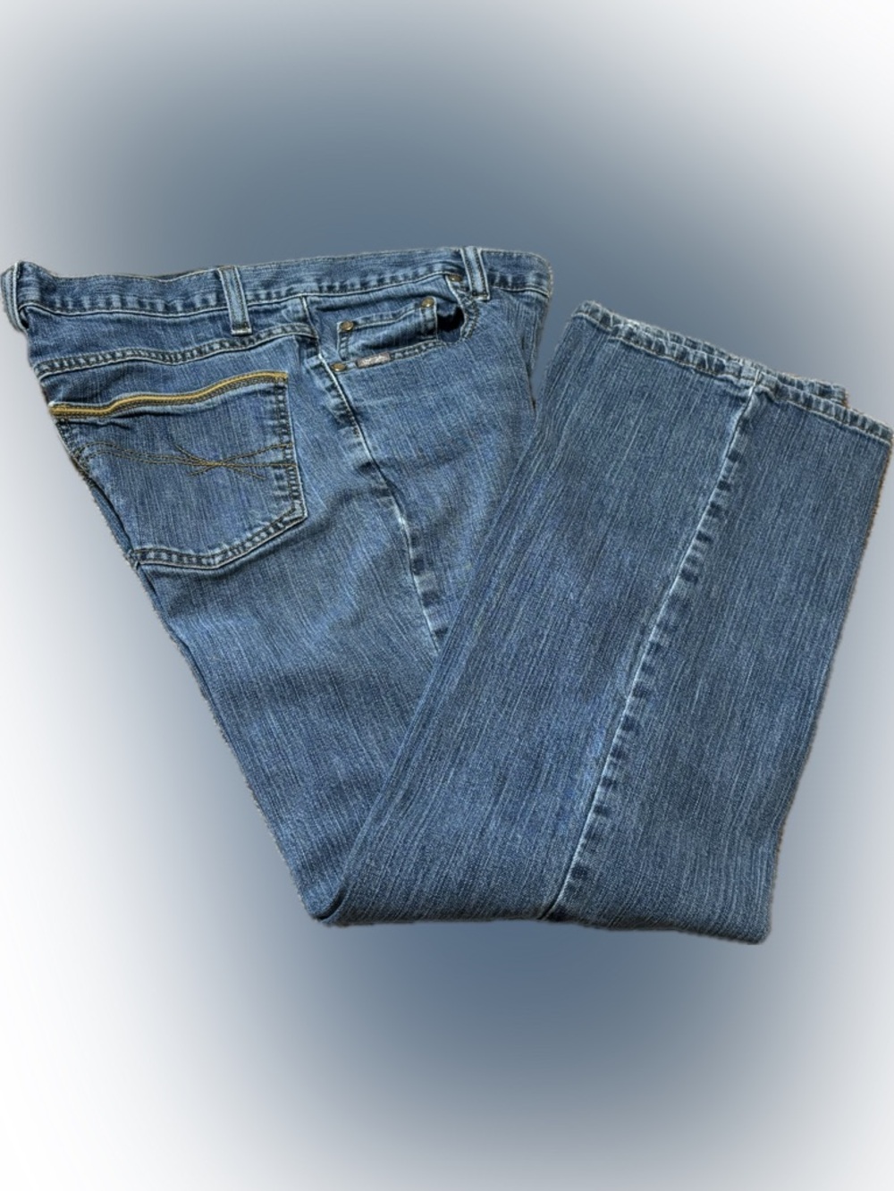 E122 Cruel Girl Slim Straight-Leg Jeans, Size 9 Short